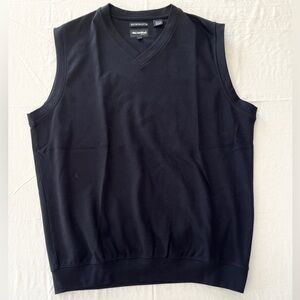 bolle Black Sweater Vest Size Large